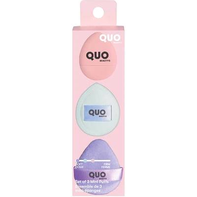 Set of 3 Mini Puffs