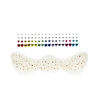 Temporary Freckle Tattoo and Face Gems Set