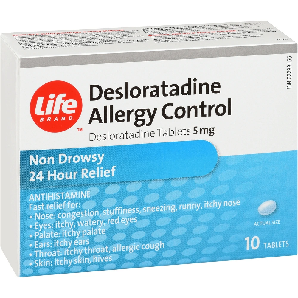 DESLORATADINE ALLERGY CONTROL Desloratadine Tablets 5mg