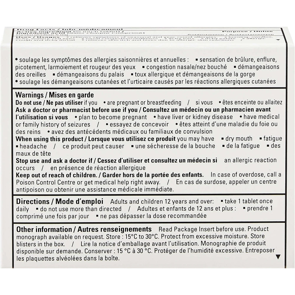 DESLORATADINE ALLERGY CONTROL Desloratadine Tablets 5mg