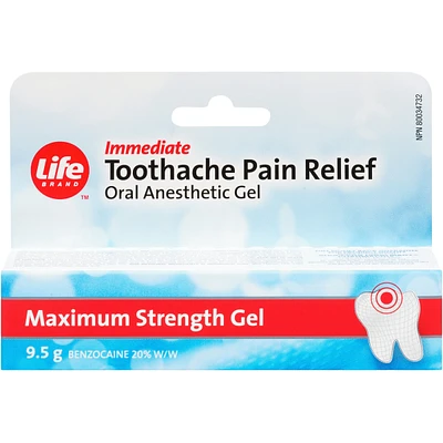Soulagement du mal de dents Gel a concentration maximale