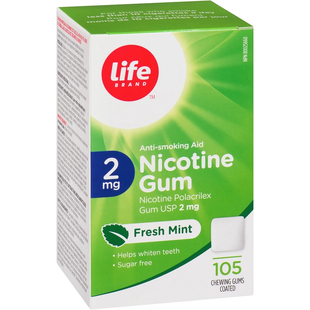 LB Nictoine Gum 2mg Fresh Mint