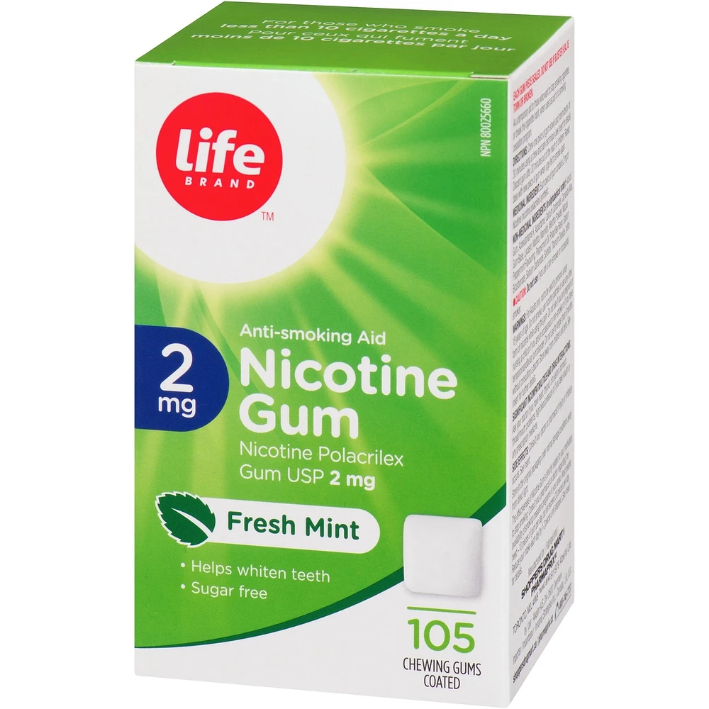 LB Nictoine Gum 2mg Fresh Mint