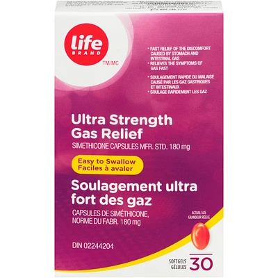 LB Gas Relief US Softgels
