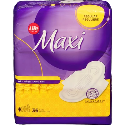 Life Maxi Regular With Flexi-Wings® 36