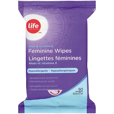 Lingettes féminines