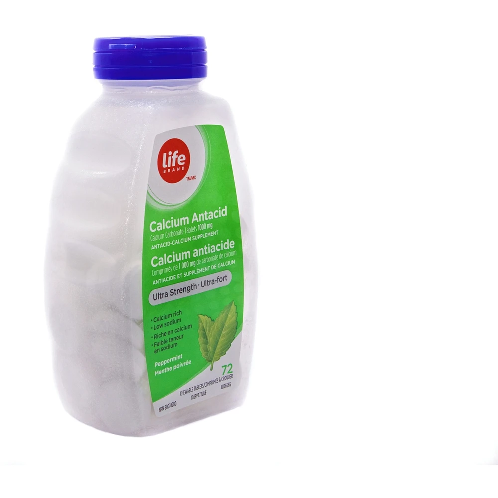 Ultra Strength Calcium Antacid Peppermint
