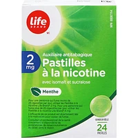 Pastilles à la nicotine 2 mg