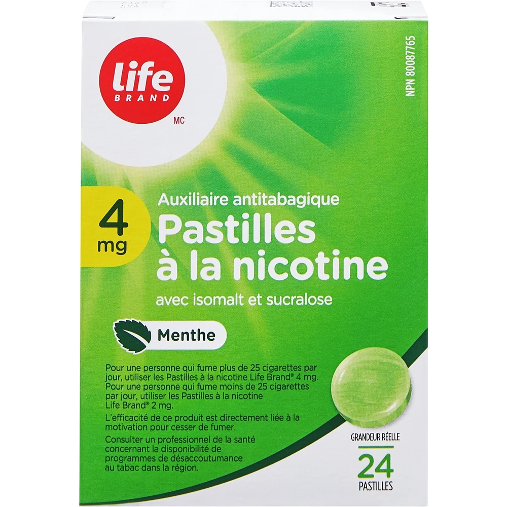 LB pastilles a la nicotine 4mg