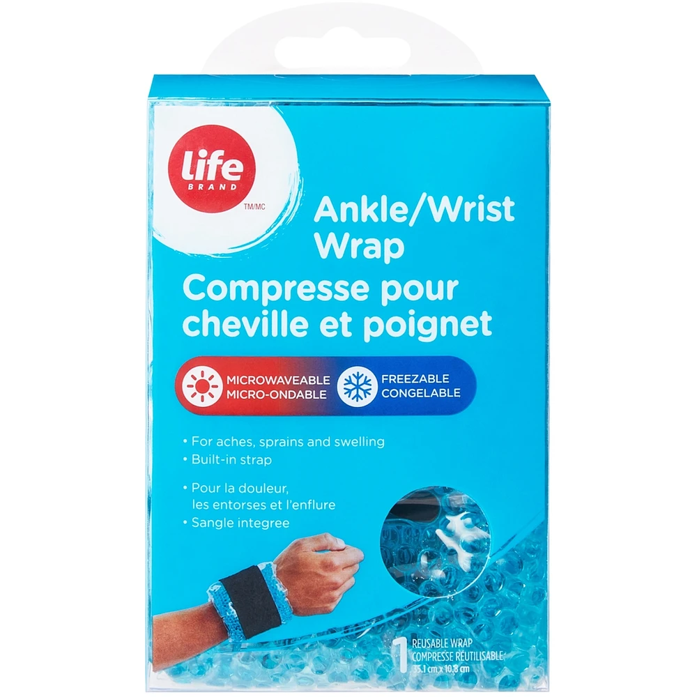 Compresse pour cheville et poignet