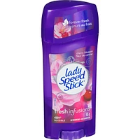 Lady Speed Stick Fresh Infusions Antiperspirant Deodorant Invisible Solid, Cherry Blossom
