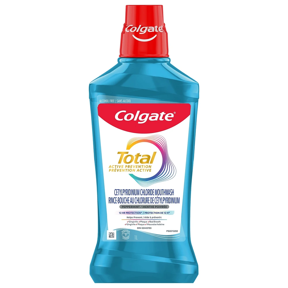 Total Active Prevention Alcohol Free Mouthwash