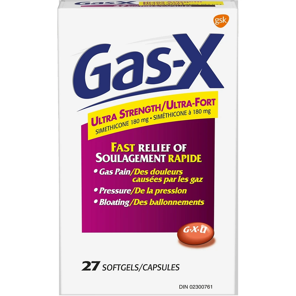 GAS-X Ultra Strength Softgels 27 units