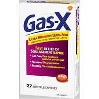 GAS-X Ultra Strength Softgels 27 units