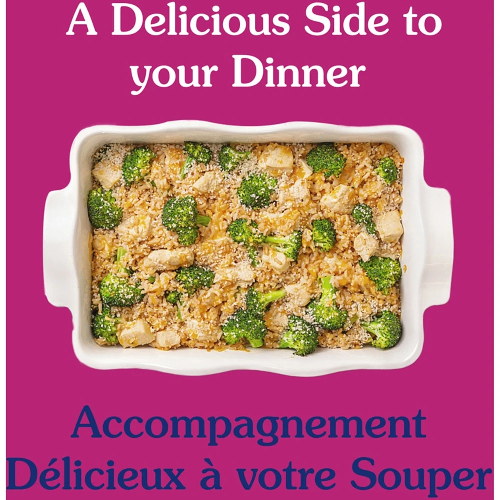 Rice Side Dish Broccoli & Cheddar Cheese Flavour