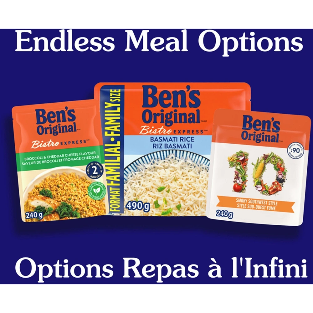 Rice Side Dish Broccoli & Cheddar Cheese Flavour