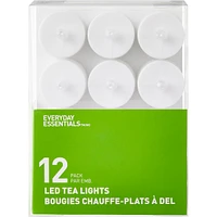 Bougies À Plat Led - Blanc