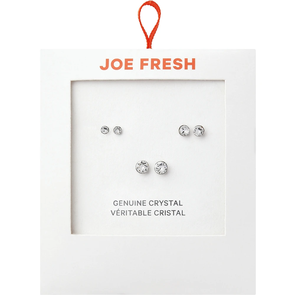 Joe SS Trio Cry Stud Earring