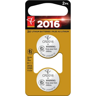 Lithium Watch Batteries 2-Pack