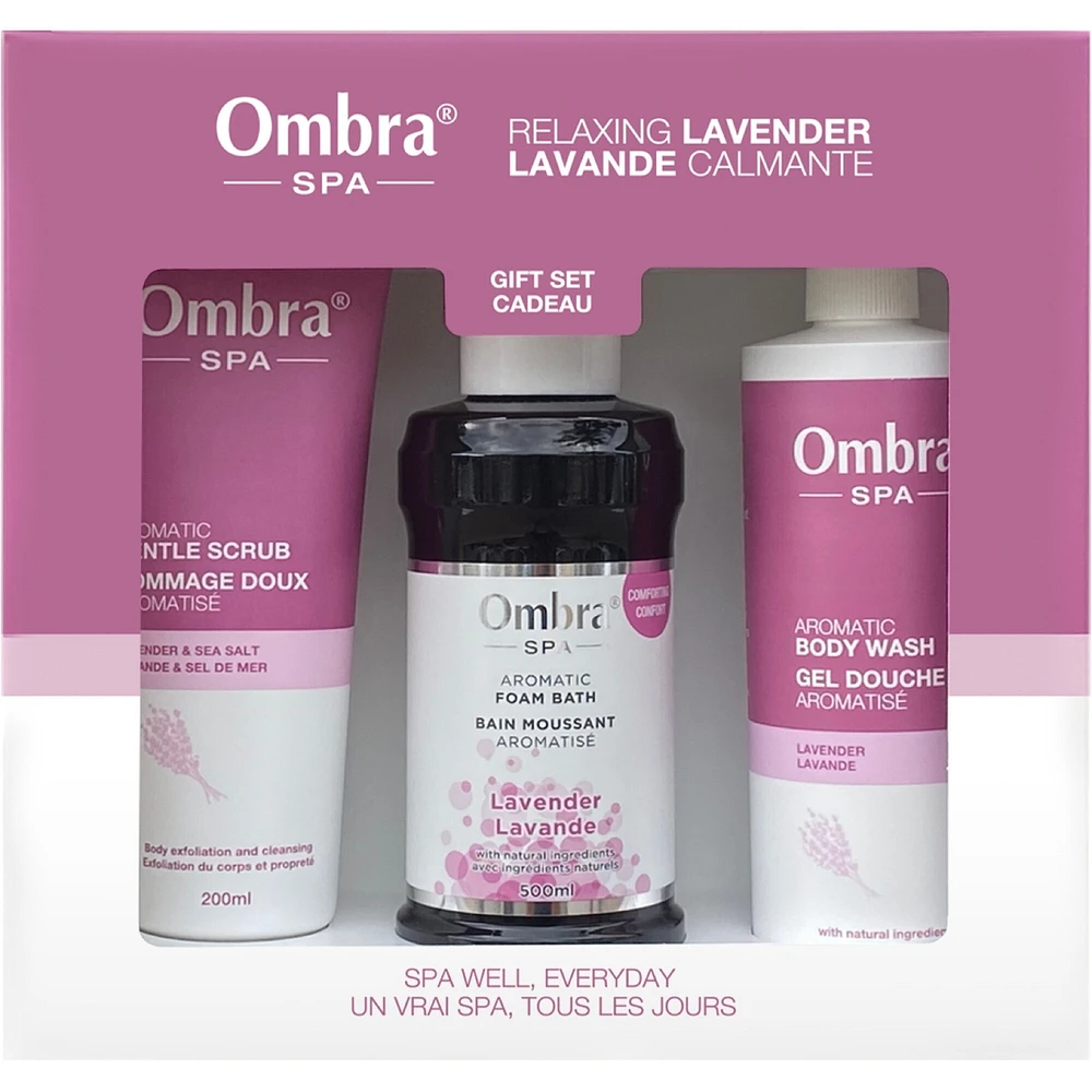 Ombra SPA Cadeau Lavande Calmante 3-pc