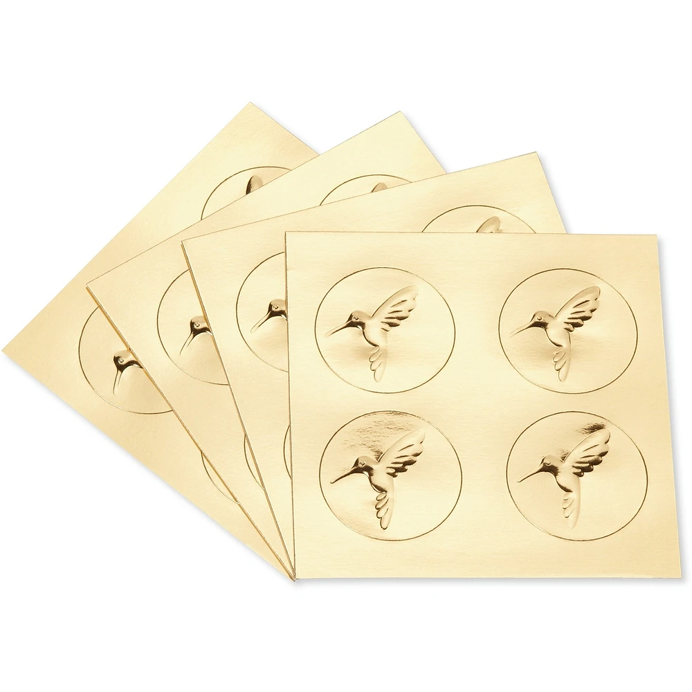 Cartes sans texte Papyrus avec enveloppes, Papillon doré (16 pièces)