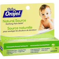 Gel de source naturelle pour soulager des douleurs de dentition
