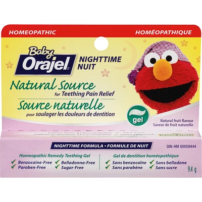 Gel de Source Naturelle pour soulager les douleurs de dentition Nuit