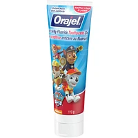 Orajel Kids Paw Patrol Anti-Cavity Fluoride Toothpaste