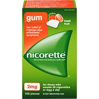 Gomme à 2 mg de nicotine