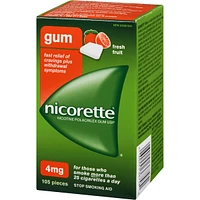 Gomme à 4 mg de nicotine