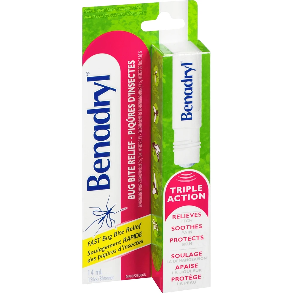 Itch and Pain Relief Stick for Bug Bites 14 ml