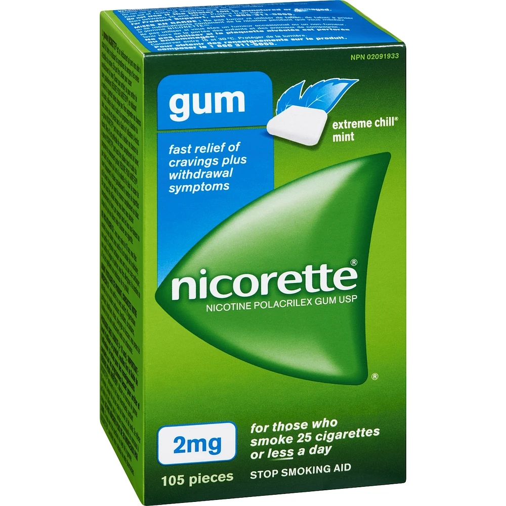 Nicotine Gum, 2 mg