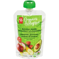 Bananes Pommes Fraise Avocat Nourriture in Puree Pour Bebe