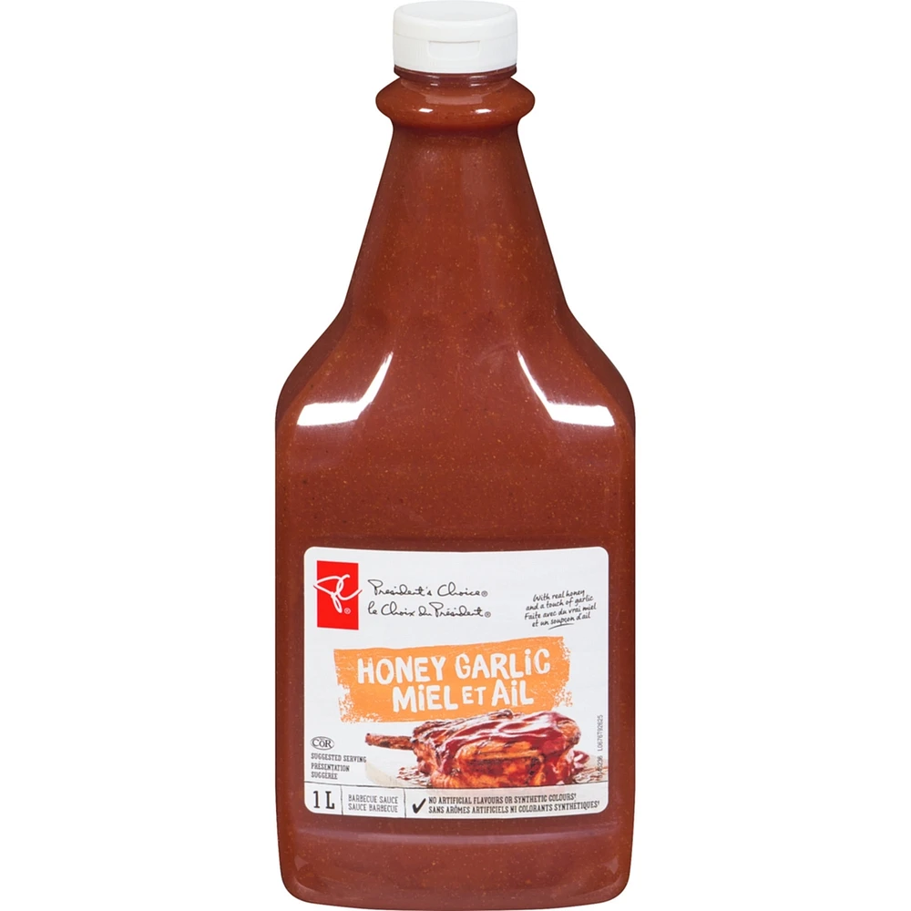 Sauce barbecue miel et ail