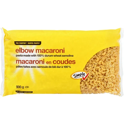 Pâtes macaroni en coudes