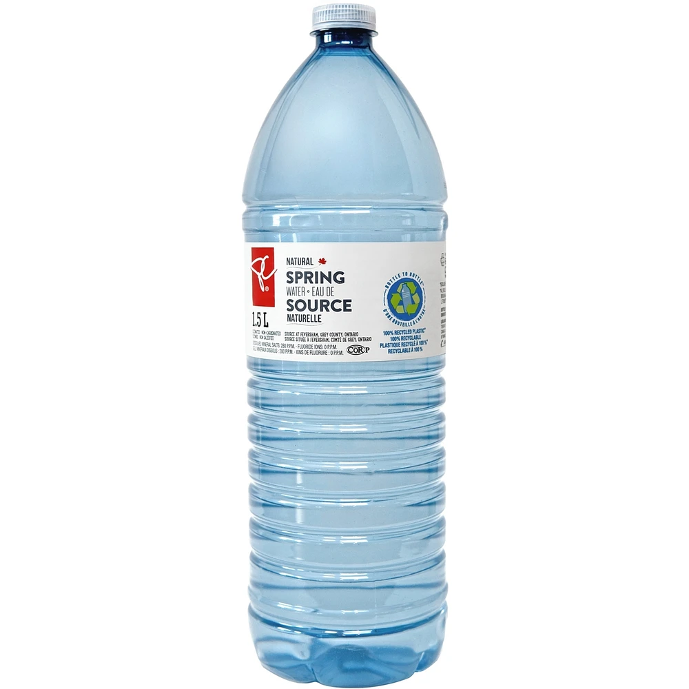 Eau de source naturelle