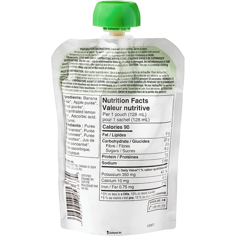 PCO Banana Apple & Carrot