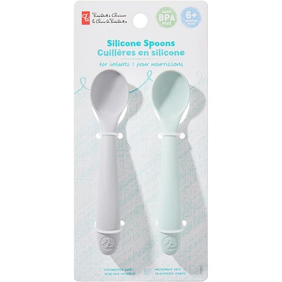 Cuillères en silicone pour nourrissons