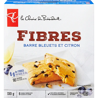 Blueberry Lemon Fibre Bar
