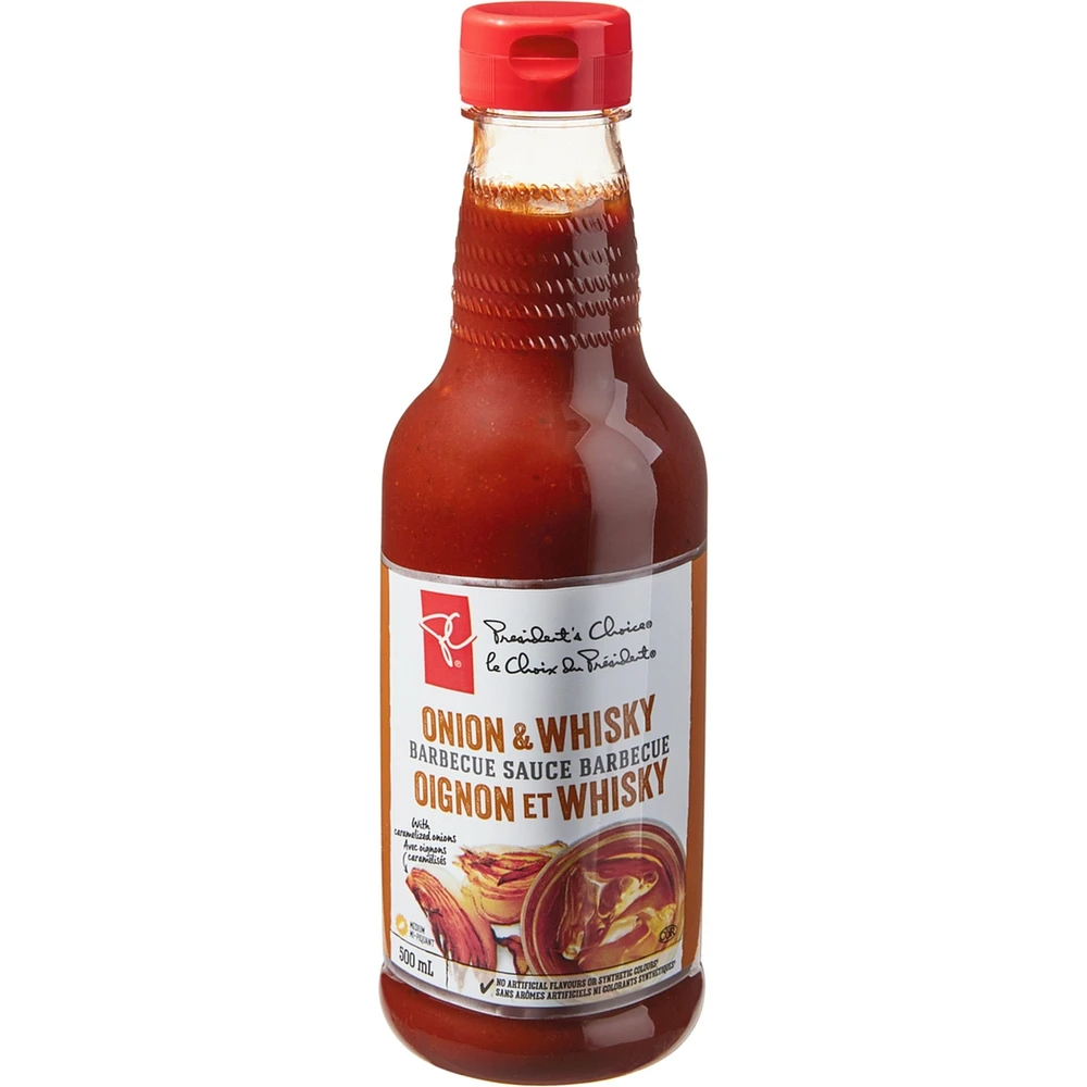 Sauce barbecue oignons et whisky