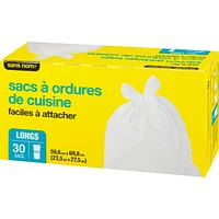 Quick-Tie Tall Kitchen Garbage Bags