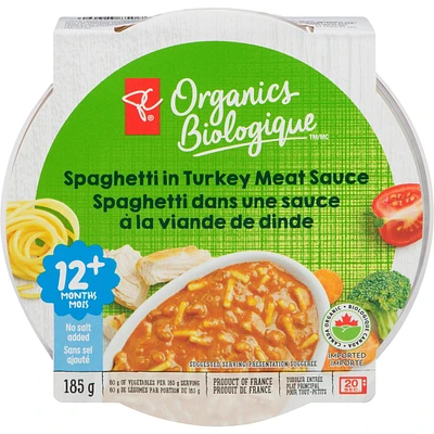 Plat Spaghetti dans une sauce a la viande de dinde