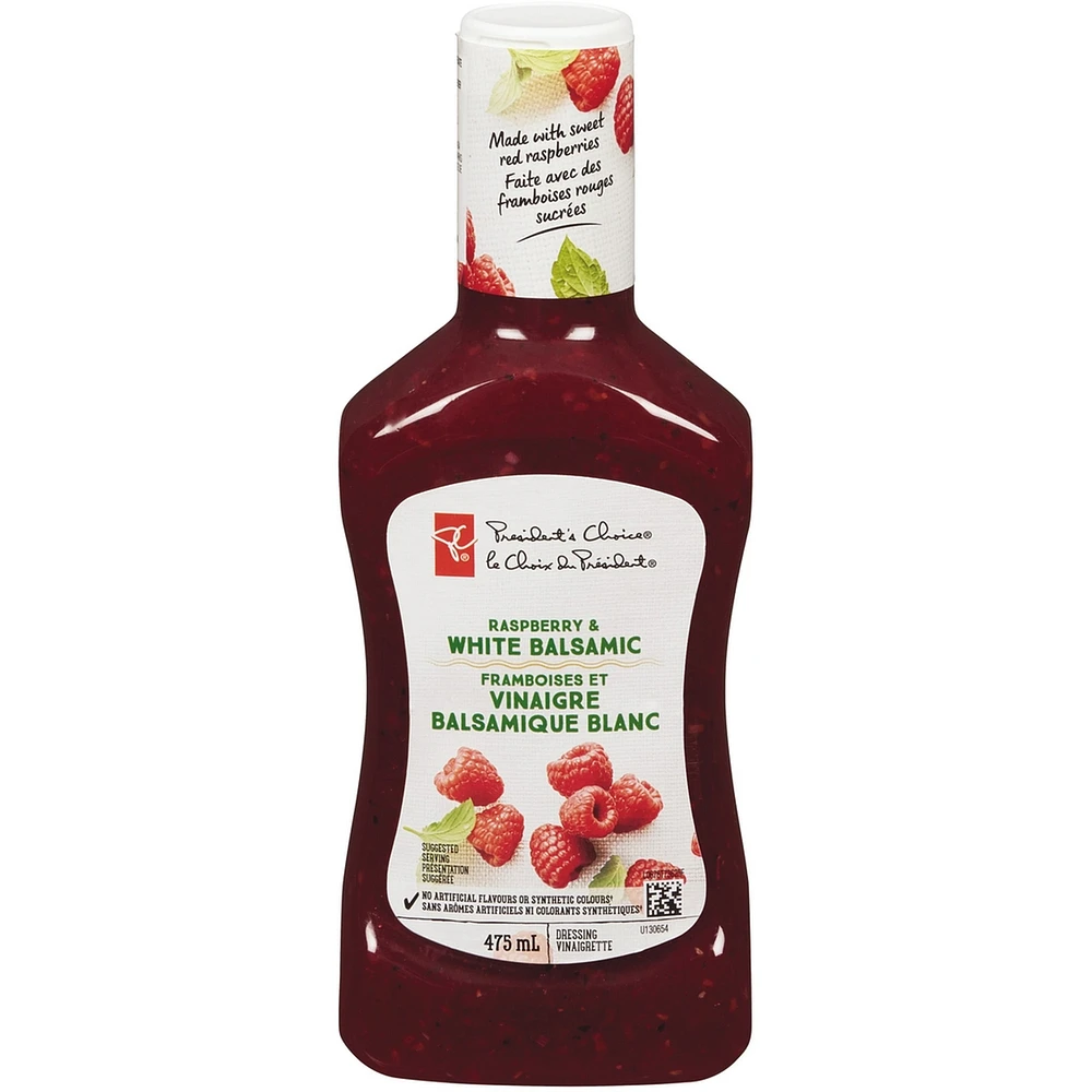 Raspberry & White Balsamic Dressing