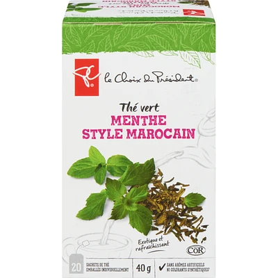 Green Tea Moroccan Style Mint