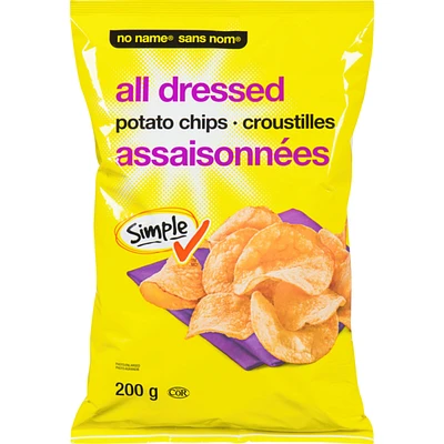 All Dressed Potato Chips