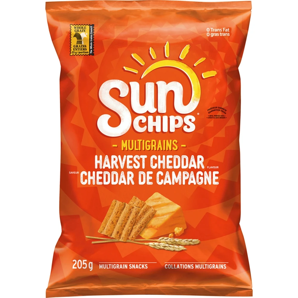 Collations multigrains Saveur Cheddar de campagne 205g