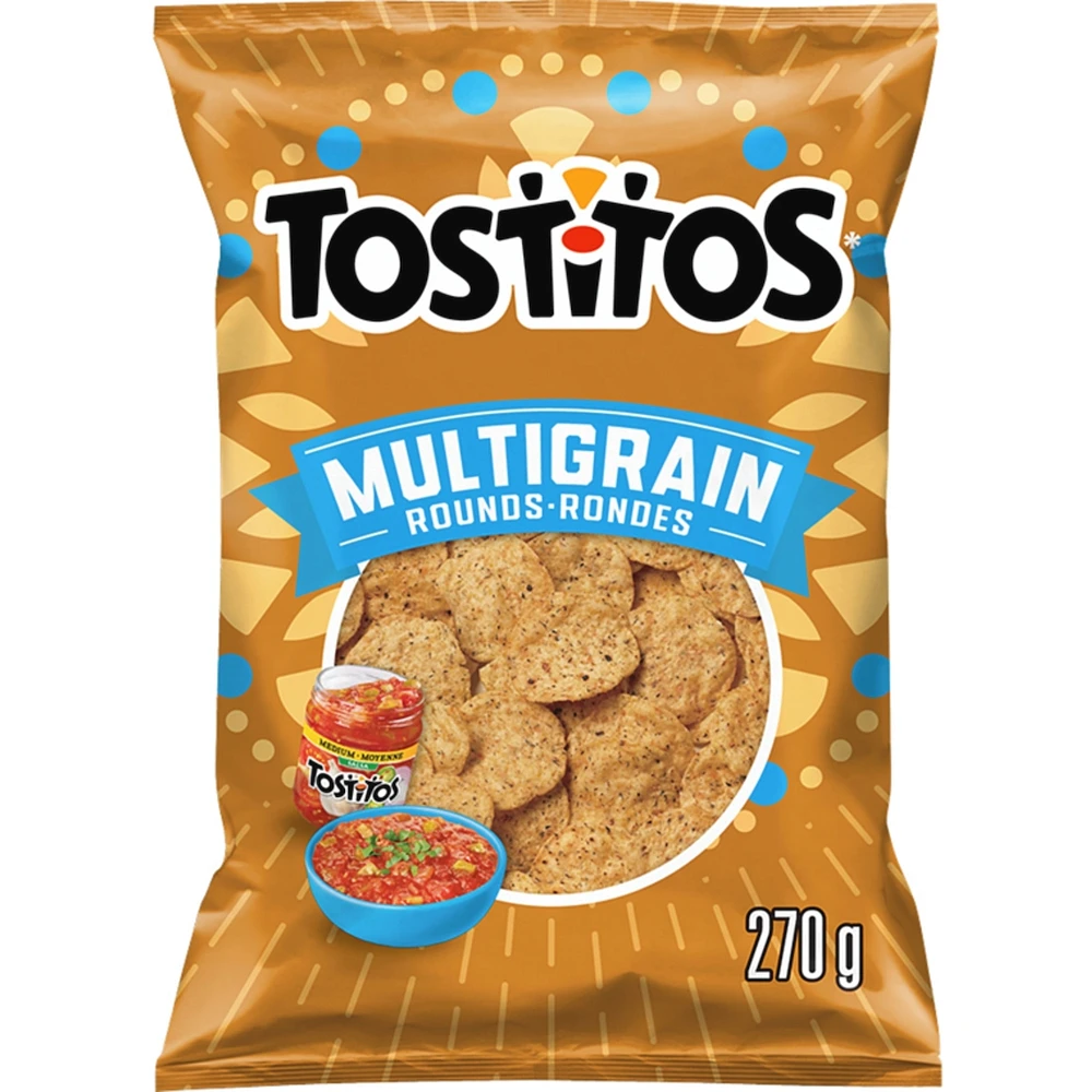 Tortilla chips multigrain rondes