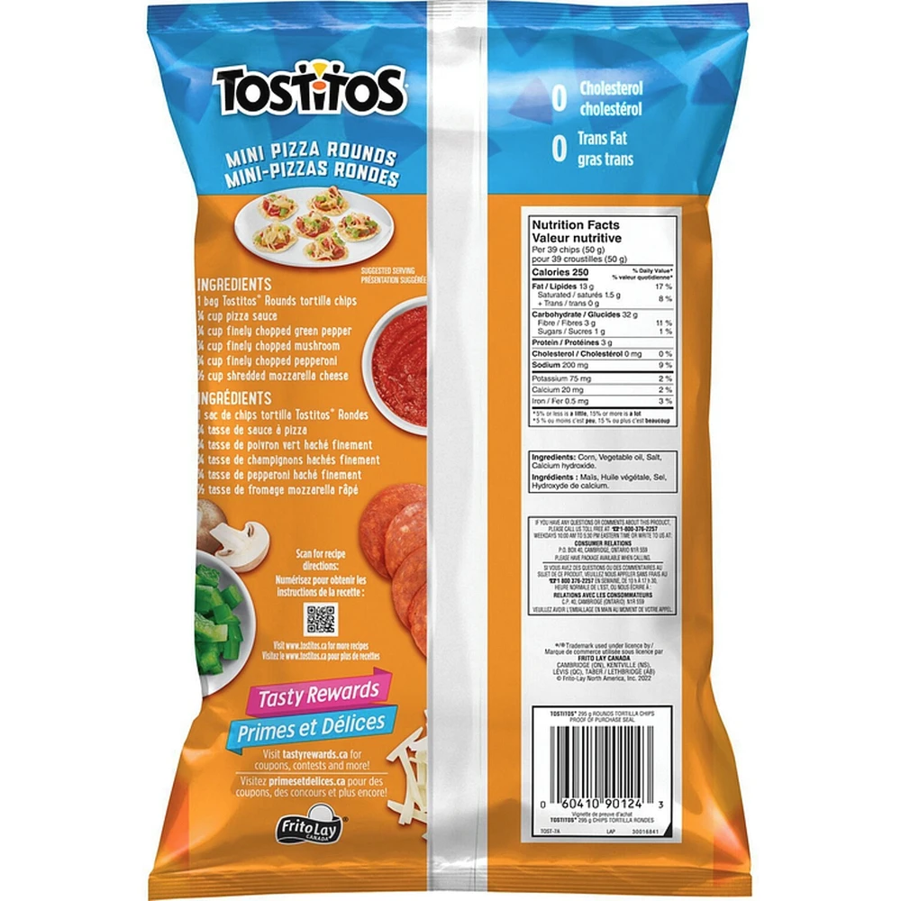 Chips Tortilla Rounds