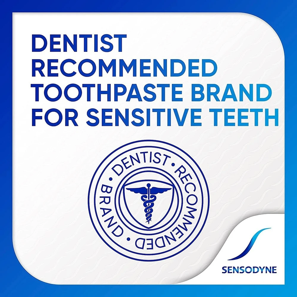 SENSODYNE Whitening plus Tartar Fighting Daily Sensitivity Toothpaste, 18ml