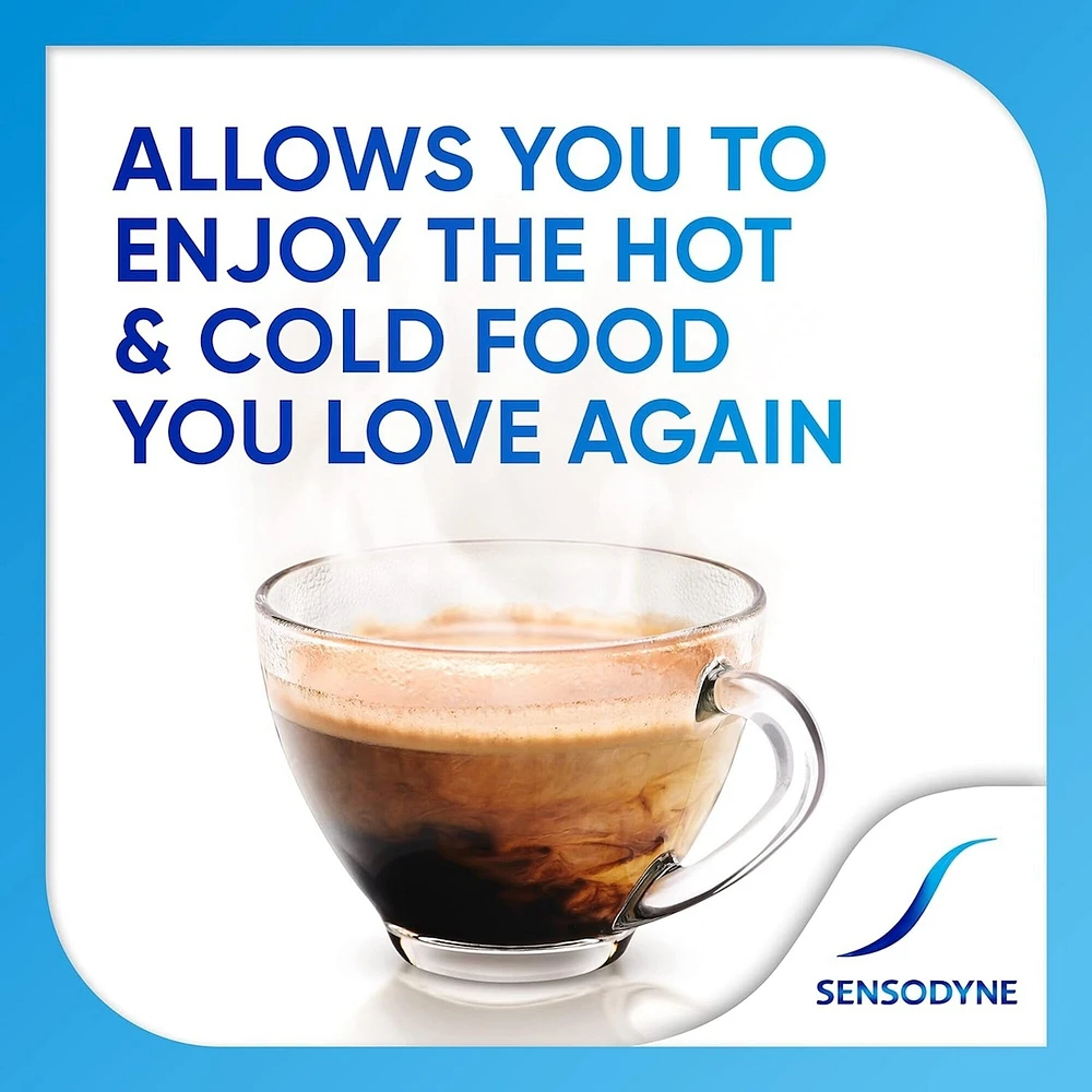 SENSODYNE Whitening plus Tartar Fighting Daily Sensitivity Toothpaste, 18ml